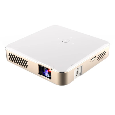 ミニS350 1080P フルHD DLP 4K 3D ホームシアター プロジェクター WIFI Android 9 内蔵バッテリー
