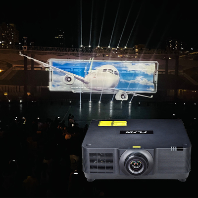 FLYIN WUXGA 3LCDレーザースケール 屋外プロジェクター 映画館用 20000ルメン FULL HD 3D ビジネスプレゼンテーション用 ビーム