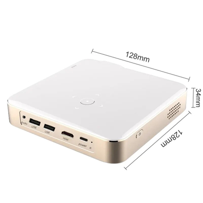 ミニS350 1080P フルHD DLP 4K 3D ホームシアター プロジェクター WIFI Android 9 内蔵バッテリー