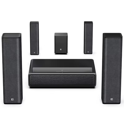 フラインM1 5000ルメンDLPレーザープロジェクター 3D 4K アンドロイド超ショートスローホームシアタープロジェクター 300インチスクリーンポータブルレーザーテレビプロジェクター 1080p US