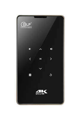 フライン P09 4K HD プロジェクター ポータブル Android 9.0 16GB ROM LEDランプ