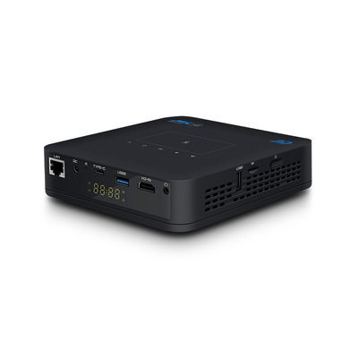 フライン P15 1080P フルHD DLP プロジェクター ポータブル WIFI アンドロイド 9 IOS ホームシアター 4K オート 3D ステレオ バッテリー内蔵 4時間 マニュアルフォーカス