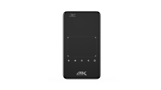 フラインS90 4K ミニポータブル アンドロイド スマート DLP プロジェクター WIFI ブルーツepo_Latnepo_Latnepo_Latn 付型携帯電話 USプラグ LEDランプ 3D バッテリー