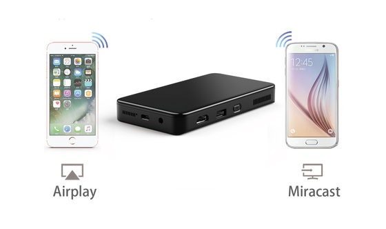 フラインS90 4K ミニポータブル アンドロイド スマート DLP プロジェクター WIFI ブルーツepo_Latnepo_Latnepo_Latn 付型携帯電話 USプラグ LEDランプ 3D バッテリー