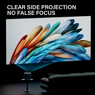 フライン P50 ホームシアター 1080P 4K プロジェクター オールウィナー H713 プロジェクター 800 ANSI ルメンズ ホームテレビ プロジェクター