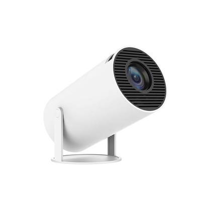 フライン HY300 3D 4K ミニ アンドロイド LED プロジェクター 1080P スマートWiFi 広角クリア 携帯と内蔵スピーカー