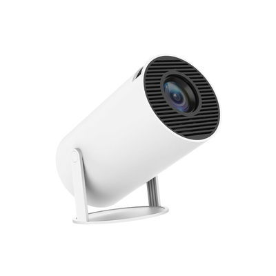 フライン HY300 3D 4K ミニ アンドロイド LED プロジェクター 1080P スマートWiFi 広角クリア 携帯と内蔵スピーカー