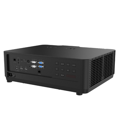 Flyin 5500ルメンDLPレーザープロジェクター WUXGA 高解像度4Kアクティブ3Dプレゼンテーション 0.8 DMDチップ 精密画像作成 手動焦点レンズシフト 柔軟なプロジェクション体験