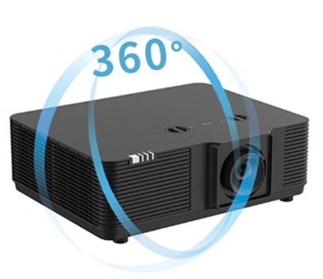 Flyin 5500ルメンDLPレーザープロジェクター WUXGA 高解像度4Kアクティブ3Dプレゼンテーション 0.8 DMDチップ 精密画像作成 手動焦点レンズシフト 柔軟なプロジェクション体験
