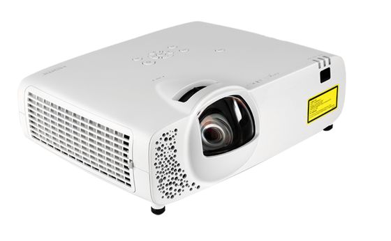 Flyin 5500 ANSI ルーメン ネイティブ 4K 3LCD レーザー プロジェクター 短焦点 HDBaseT 教育用 3D マッピング