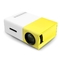 YG300ホーム シアターのために黄色い小型ポケット4k携帯用LEDプロジェクター