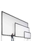 セリウムFCC ROHSの証明の大きい折り畳み式プロジェクター スクリーン