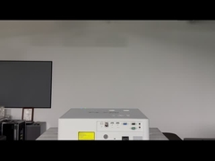 FLYIN 7000Lmの大きい開催地プロジェクターWXGA台形訂正FCC