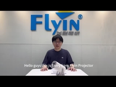 フラインS40 ホームシアター フルHD 1080P 4K プロジェクター ゲームプロジェクター 120 ANSI ルメンズ ホームテレビ