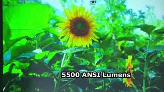 3LCD レーザーネイティブ 4K 3840X2160 解像度短焦点プロジェクター